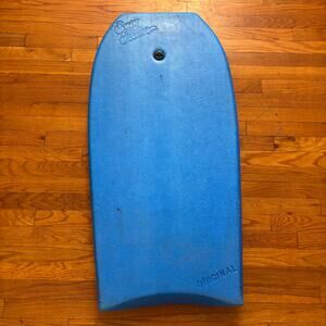 Vintage 80s Easy Rider Original Blue Bodyboard